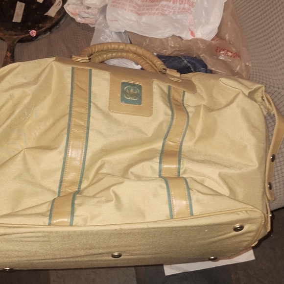 Avon Handbags - Avon | Vintage Flight Overnight Bag with name tag 17" long 9" wide 15" deep
